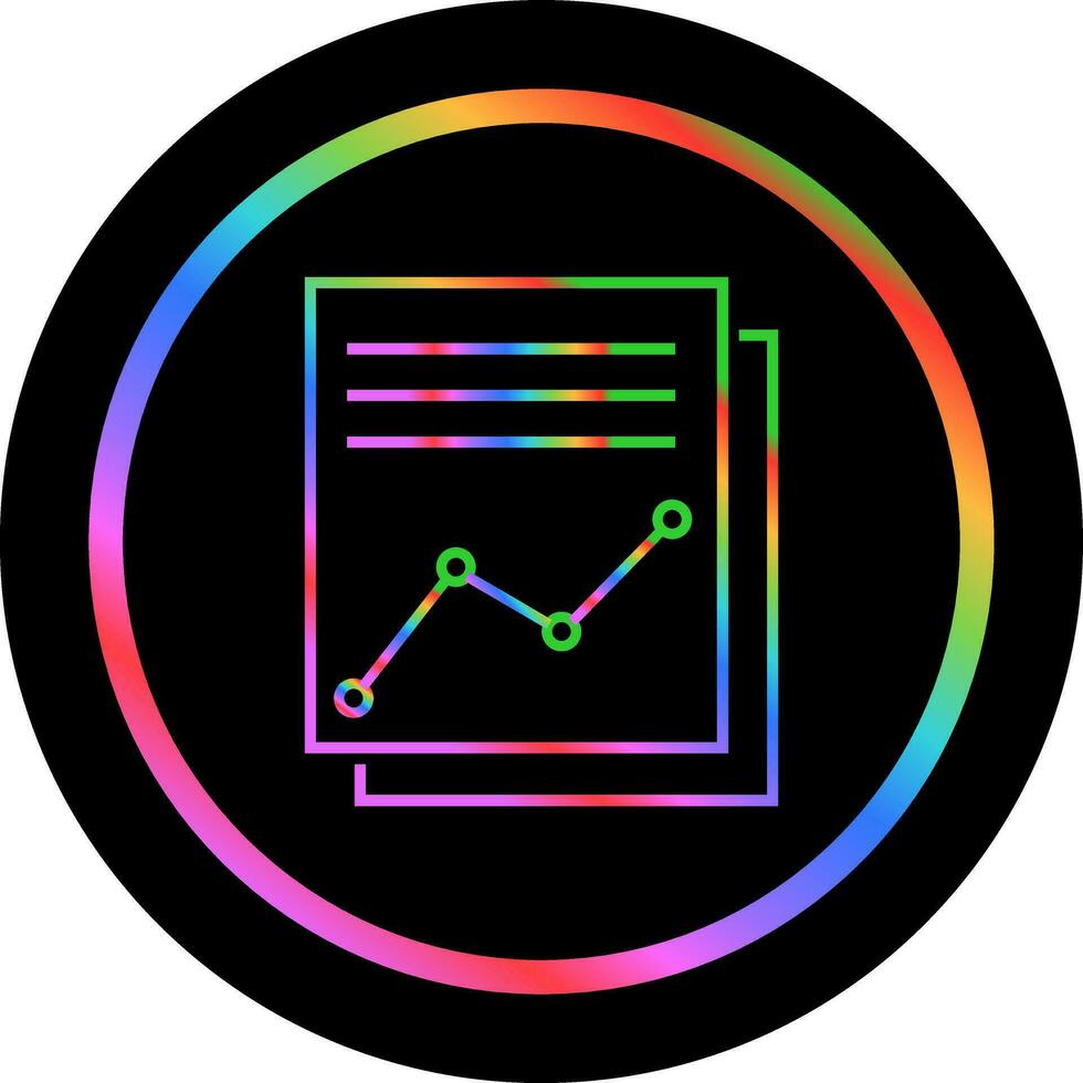 Seo Report Vector Icon