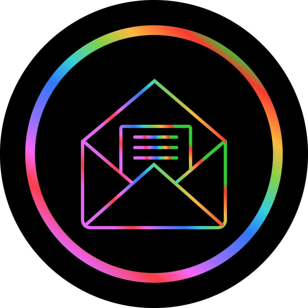 icono de vector de correo electrónico