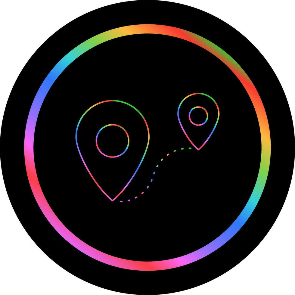 Distance Vector Icon
