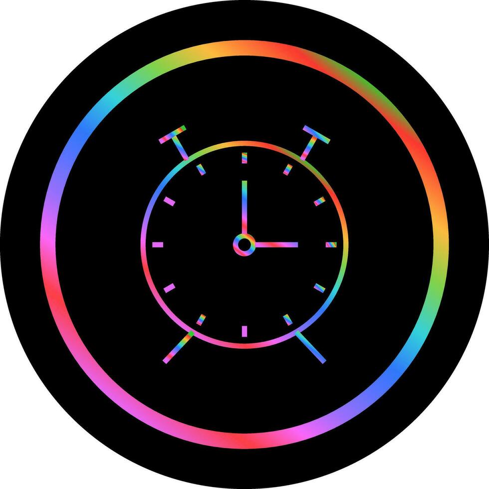 icono de vector de reloj