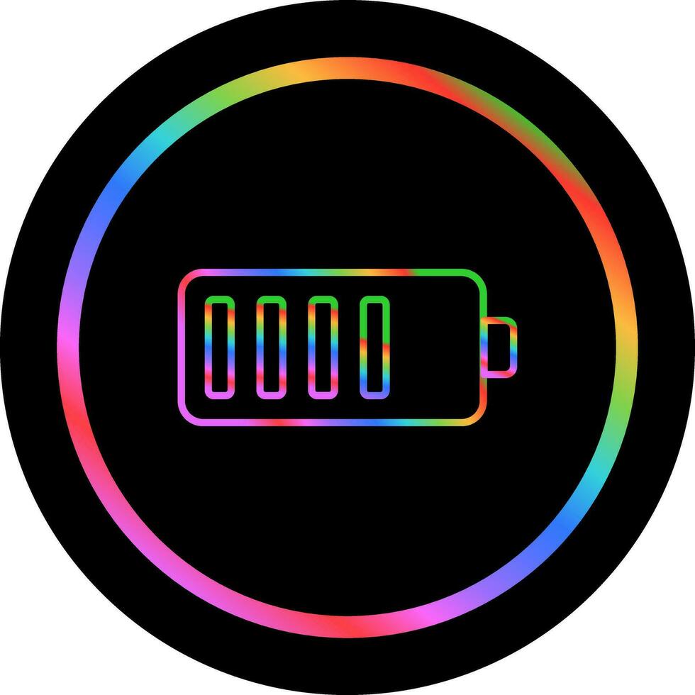 Full Battery Vector Icon