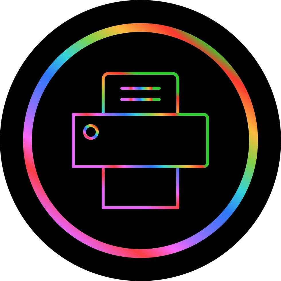 Fax Machine Vector Icon