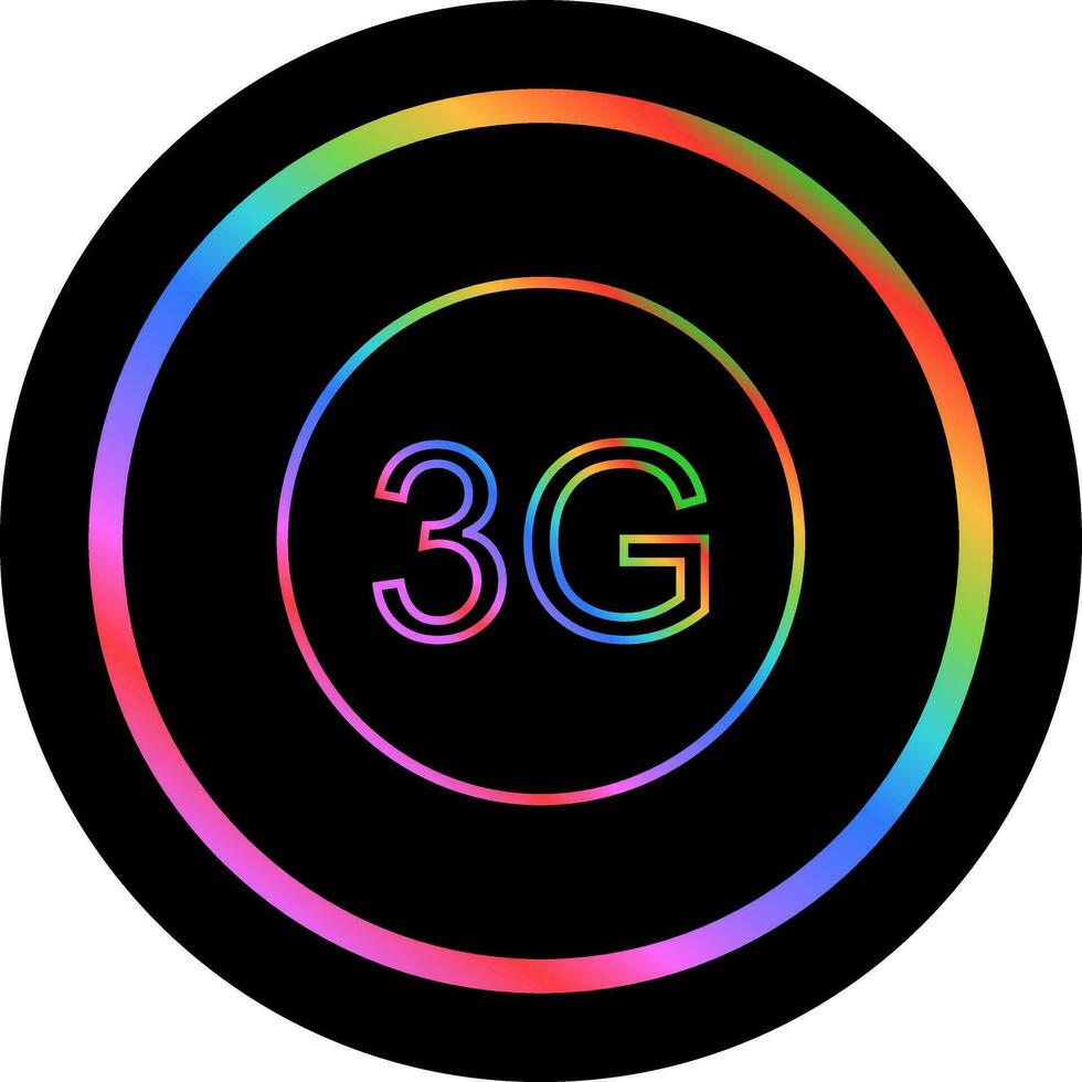 icono de vector 3g