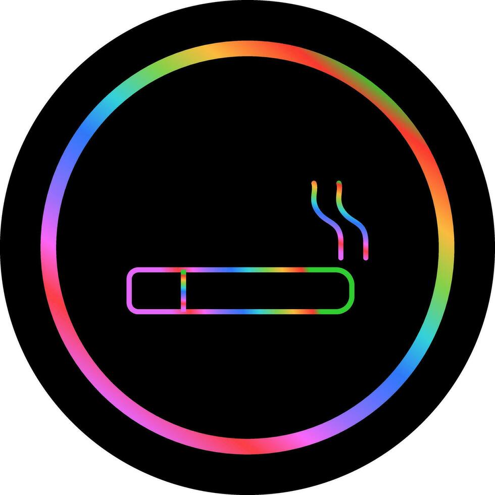 icono de vector de cigarrillo