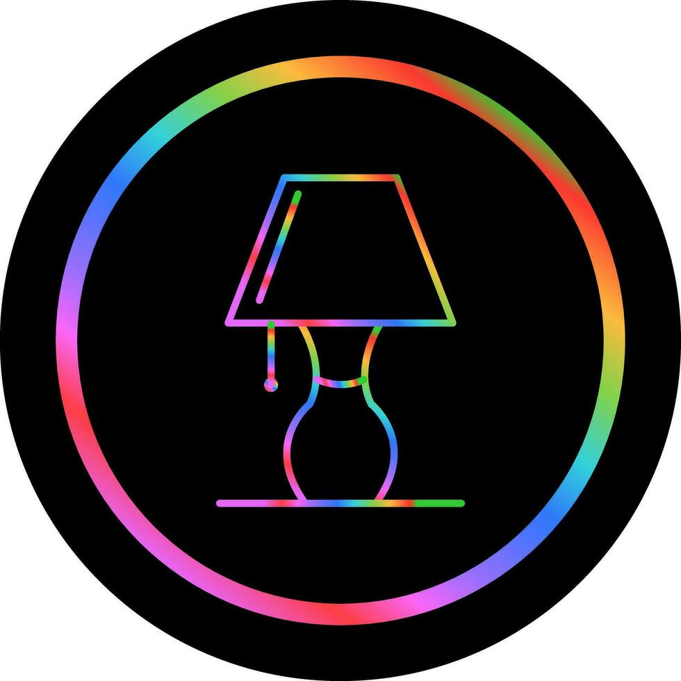 Table Lamp Vector Icon