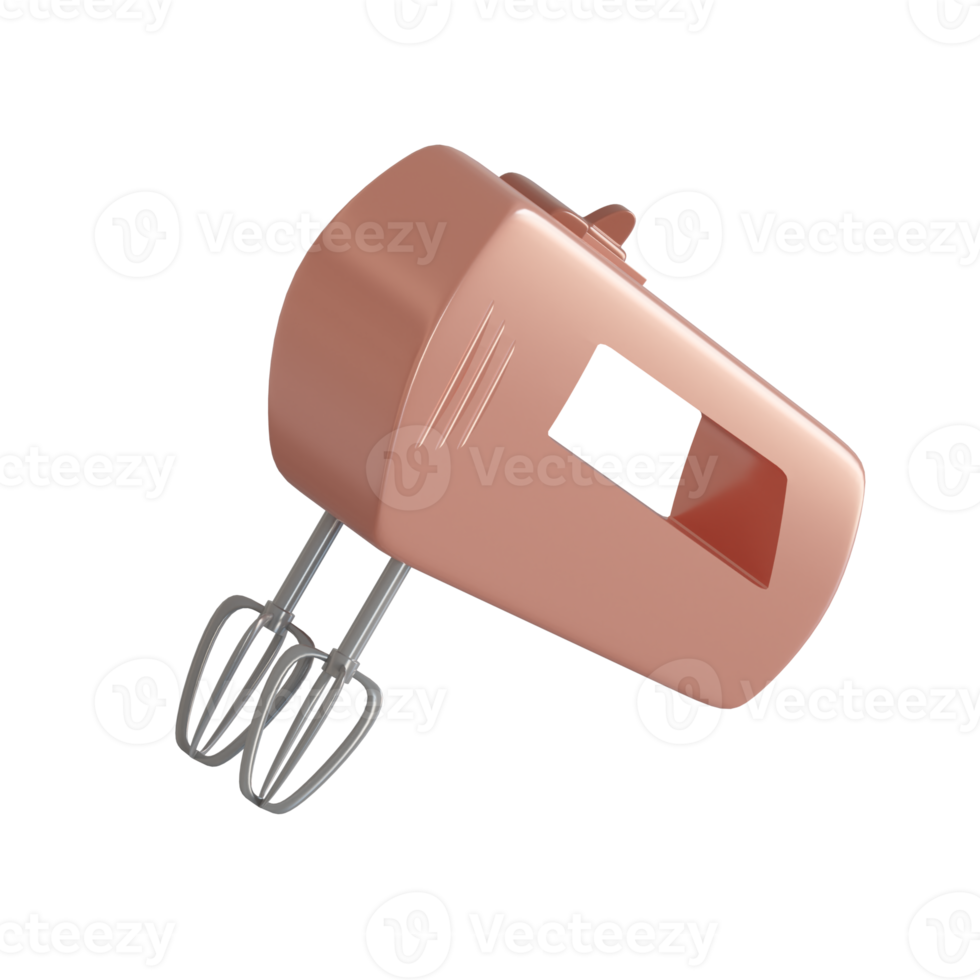 3d rendered mixer perfect for kitchen design project png