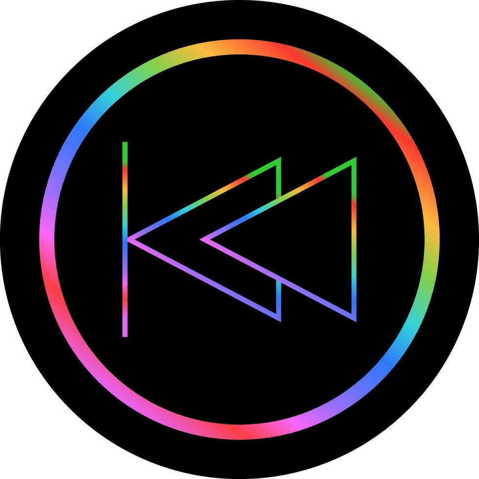 Move to Start Vector Icon