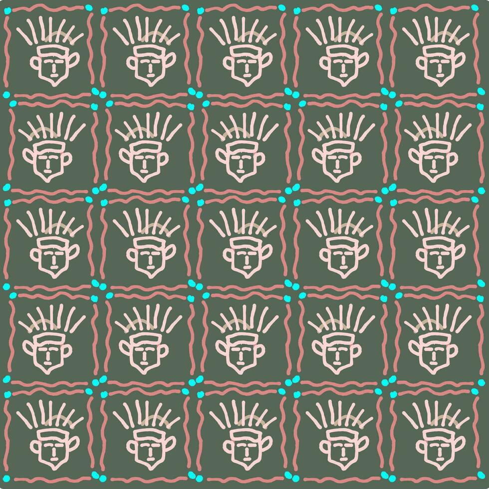 linear seamless patern background,Fabric motif ideas or designs for printing, clothing motifs, backgrounds, line art, culture.vector vector