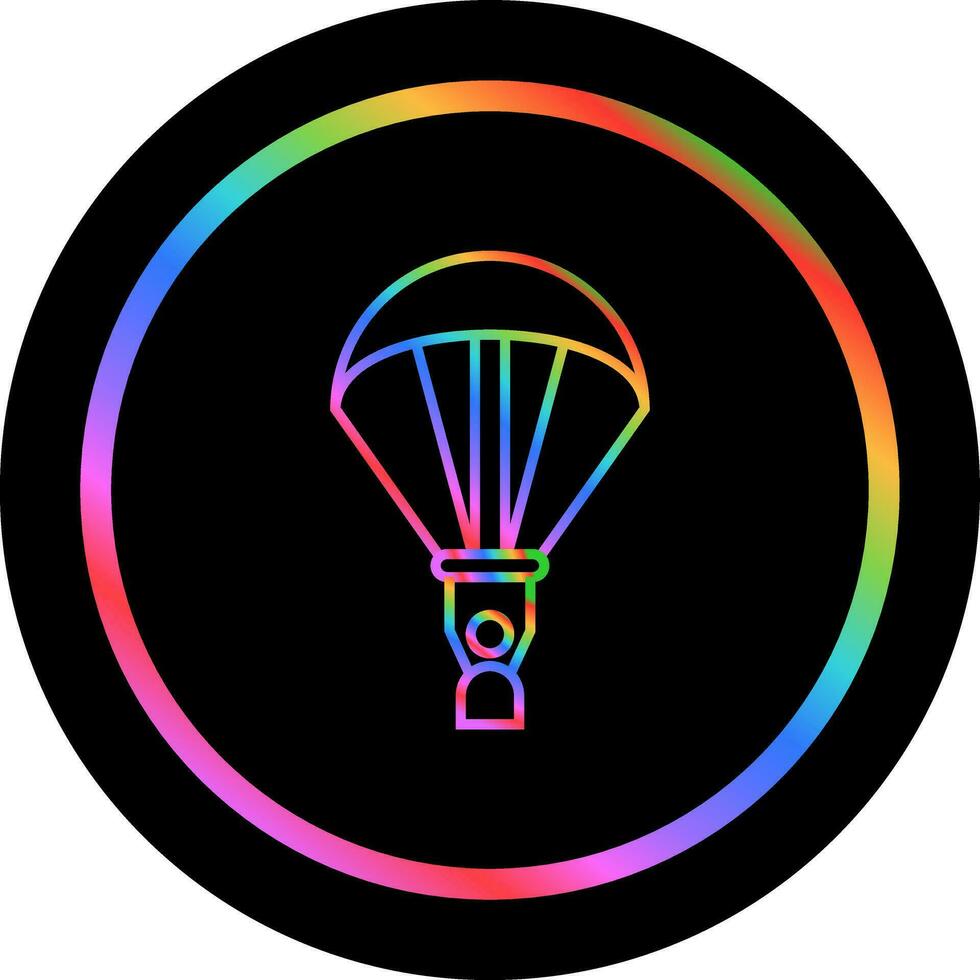 Paragliding Vector Icon