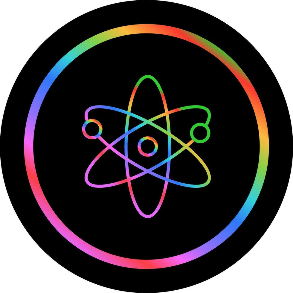 Atomic Structure Vector Icon