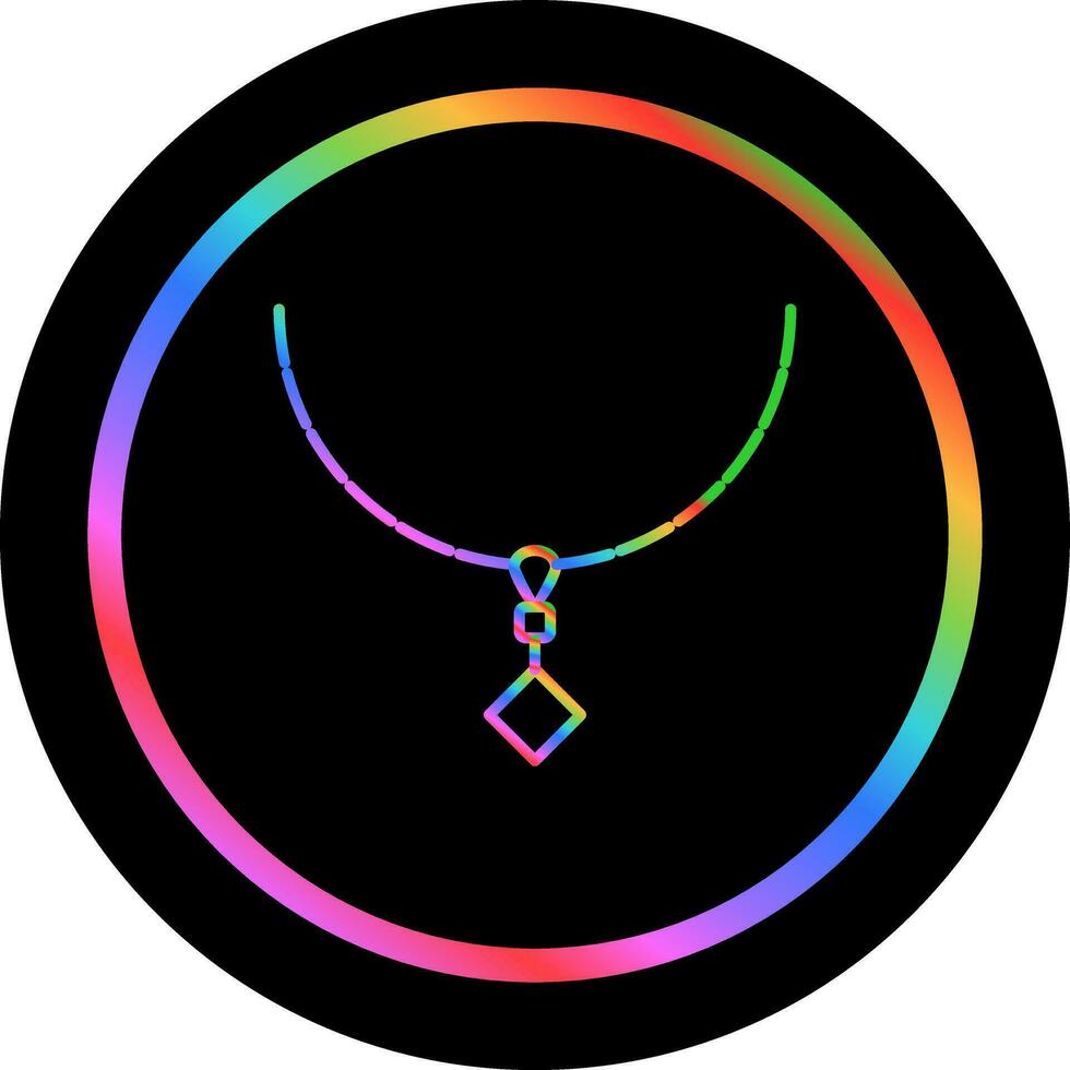 icono de vector de collar