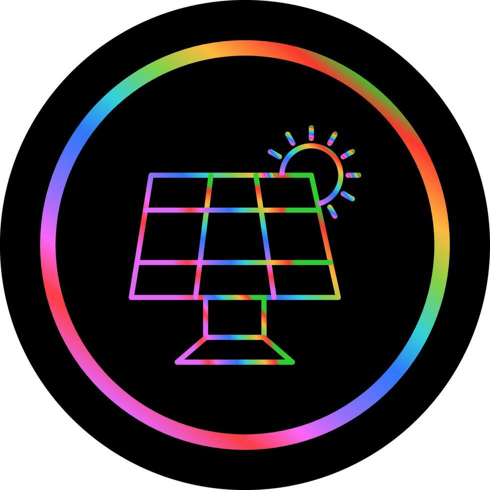 Solar Panel Vector Icon