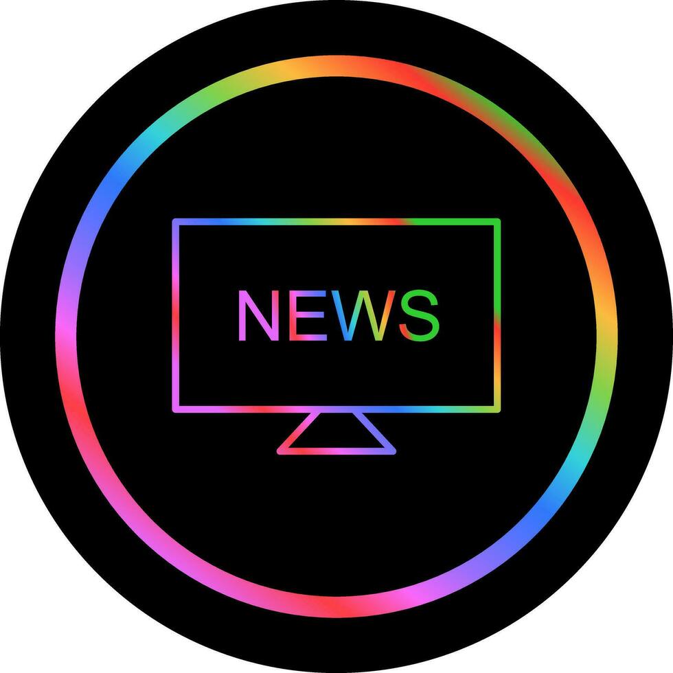 National News Vector Icon