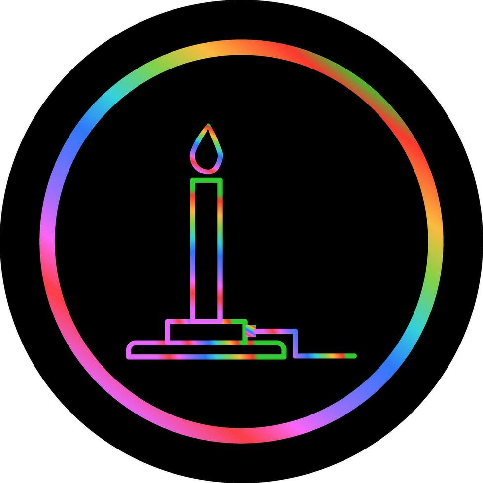 Bunsen Burner Vector Icon