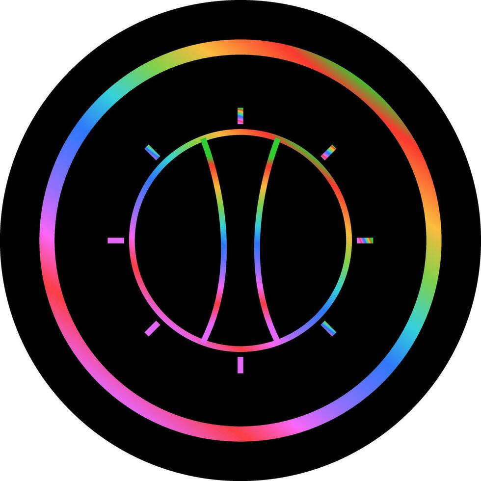 Temperature Knob Vector Icon