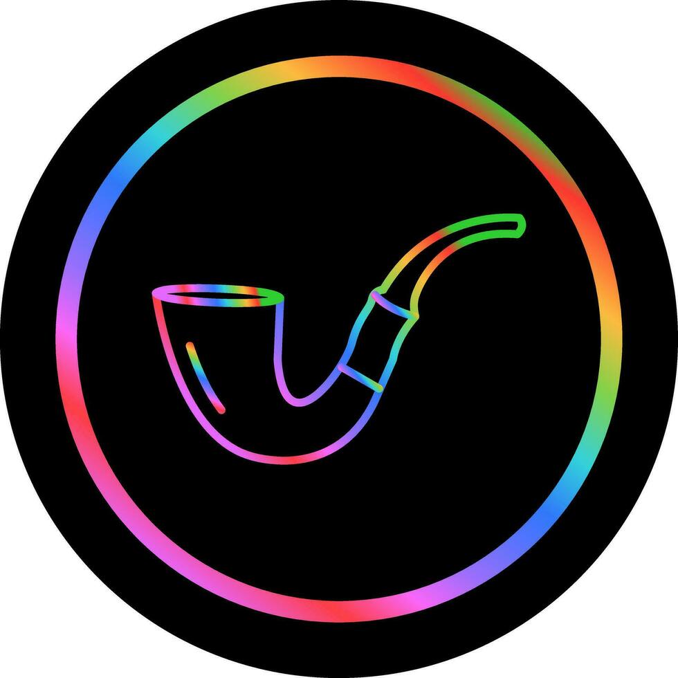 Cigar Pipe Vector Icon