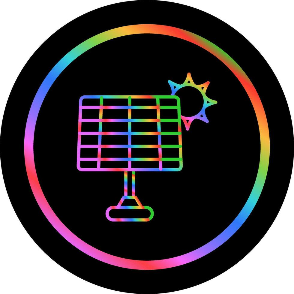 Solar Panel Vector Icon