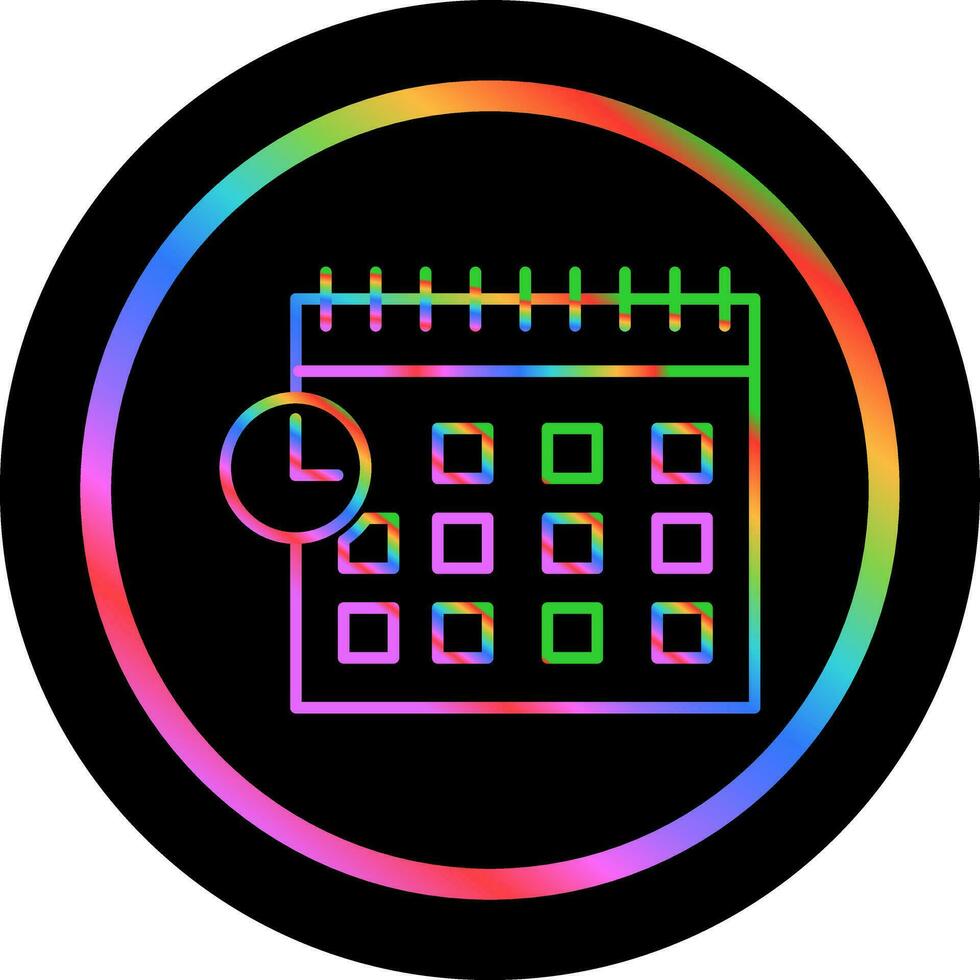 Scheduled Vector Icon