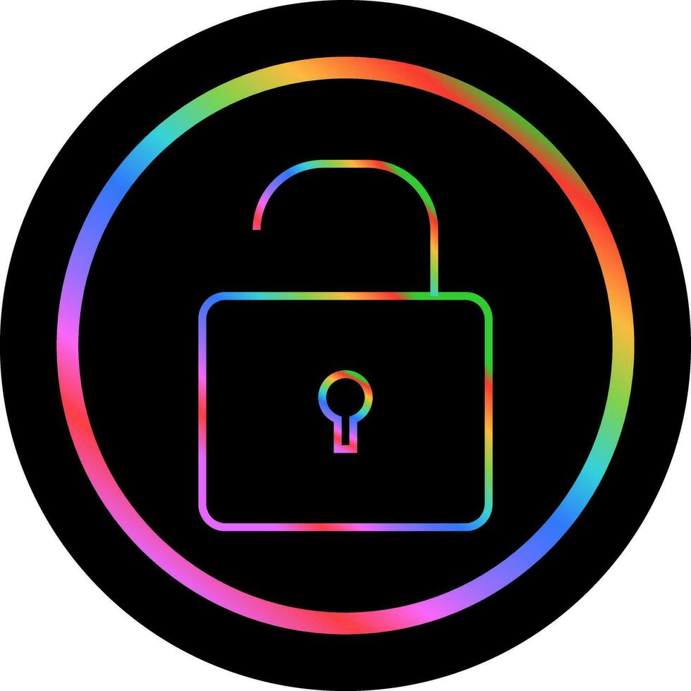 Open Lock Vector Icon
