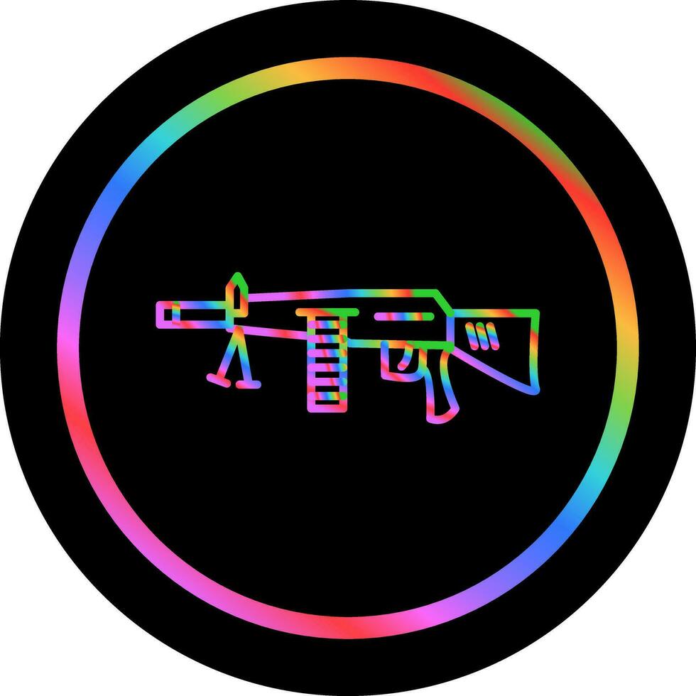 Machine Gun Vector Icon