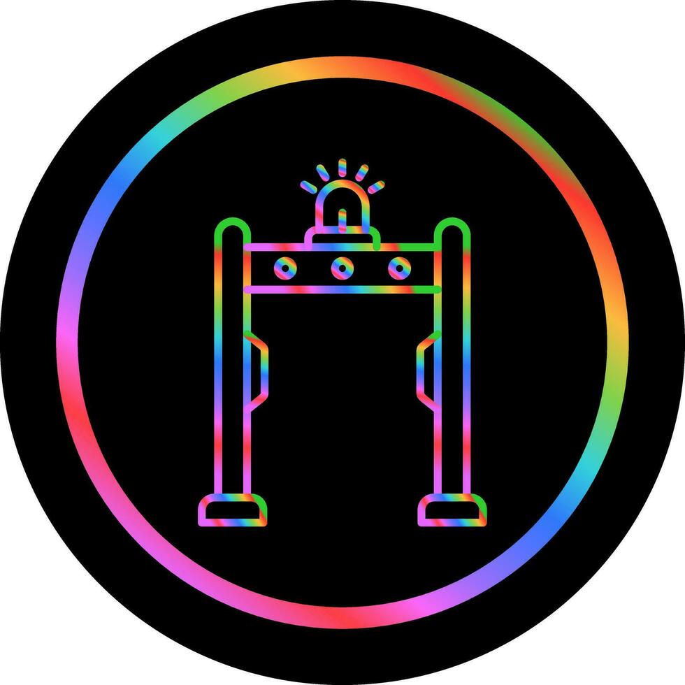 Metal Detector Vector Icon