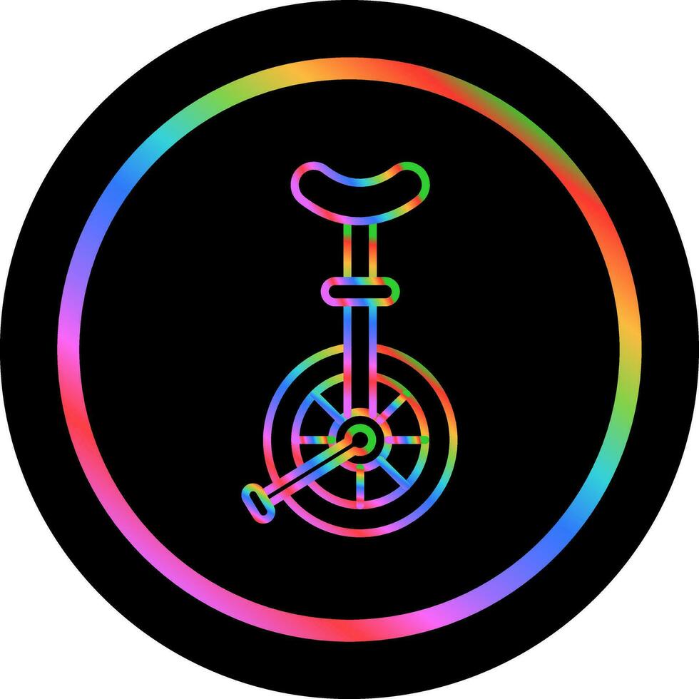 Unicycle Vector Icon