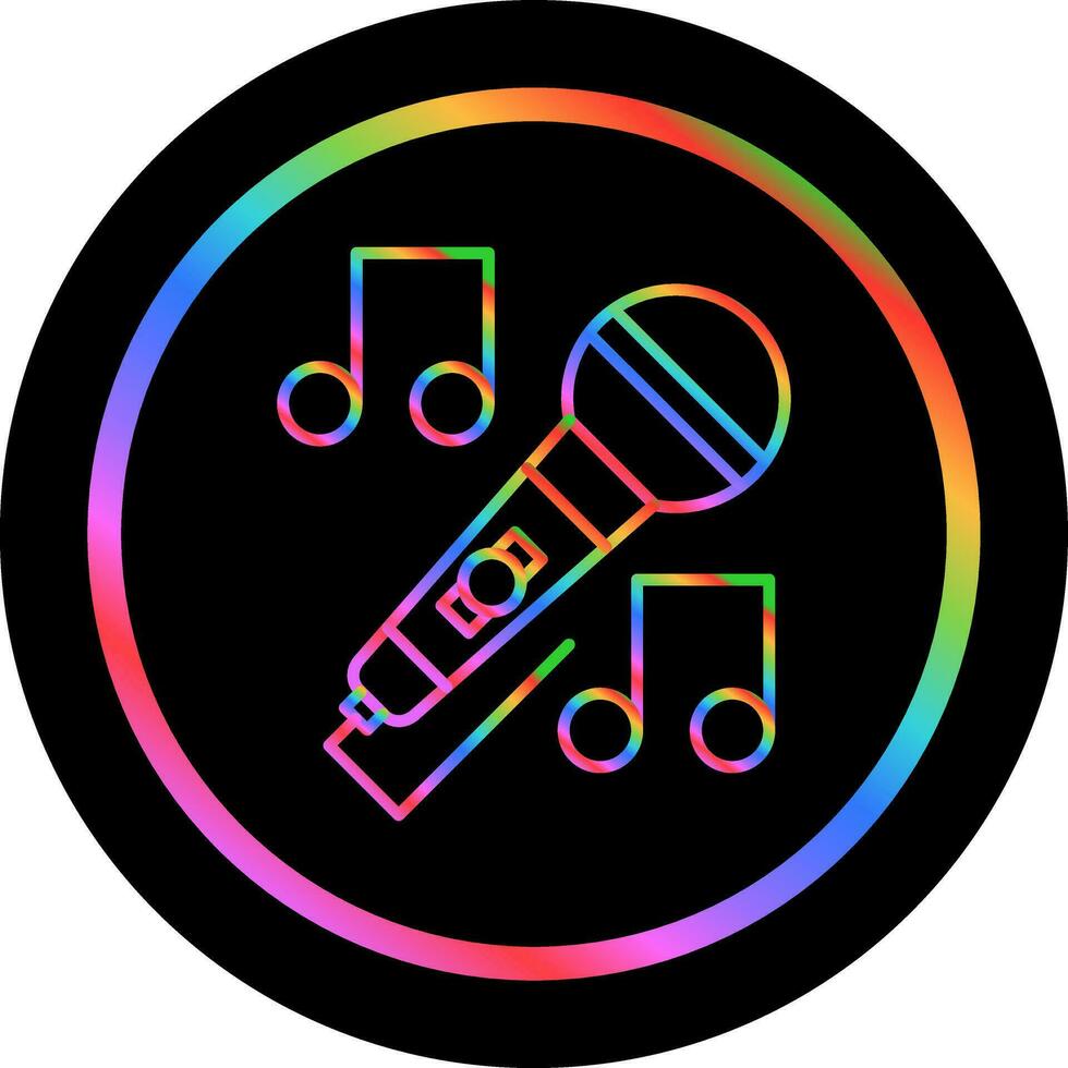 Karaoke Vector Icon