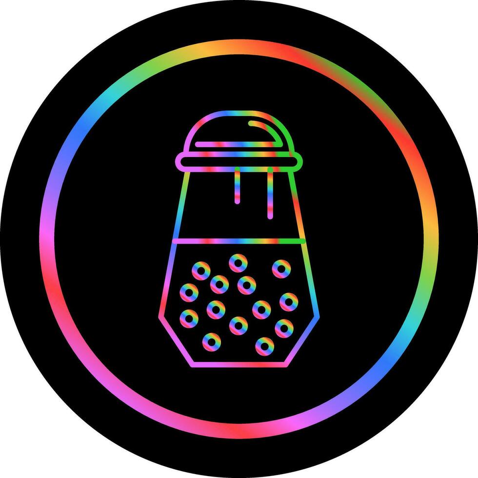 Salt Shaker Vector Icon