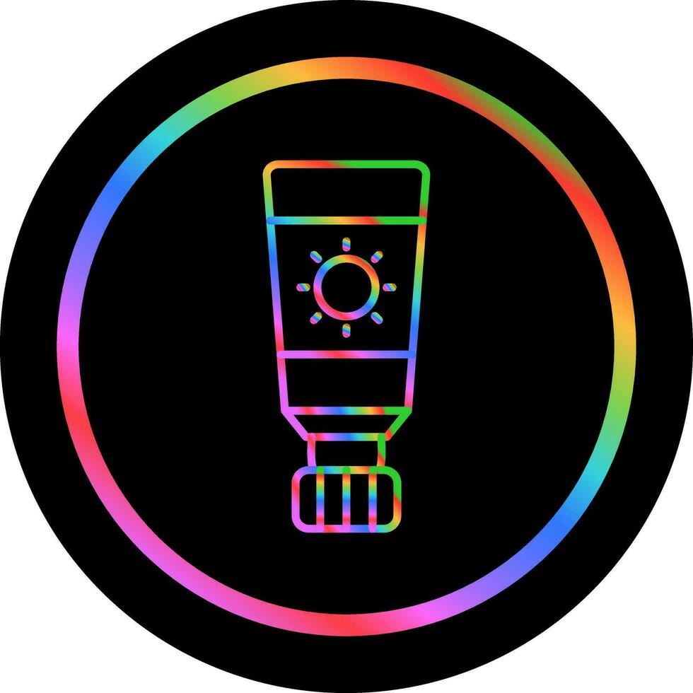 Sunscreen Vector Icon
