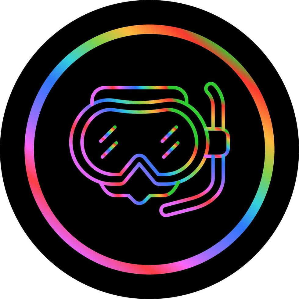 Diving Mask Vector Icon