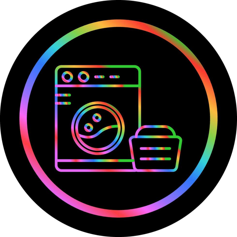 Washing Machine Vector Icon