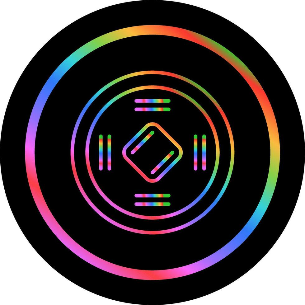 Lucky Coin Vector Icon