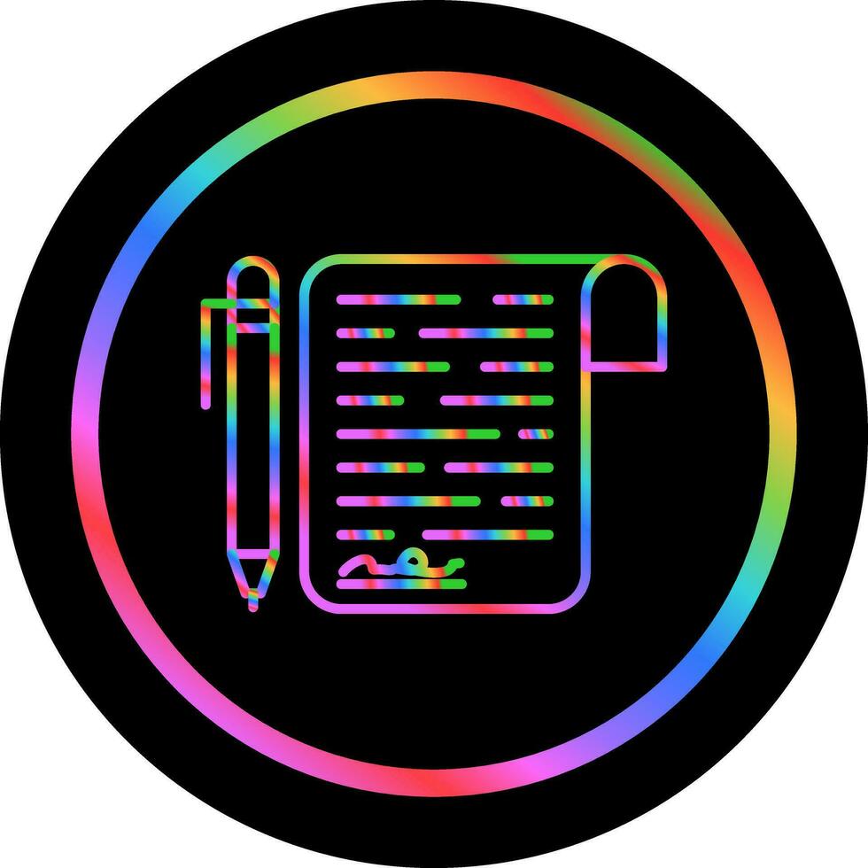 Agreement Vector Icon