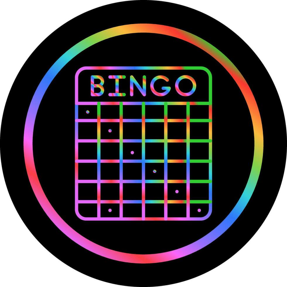 Bingo Vector Icon