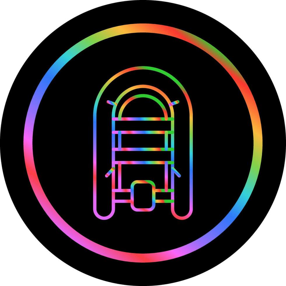 Inflatable Boat Vector Icon