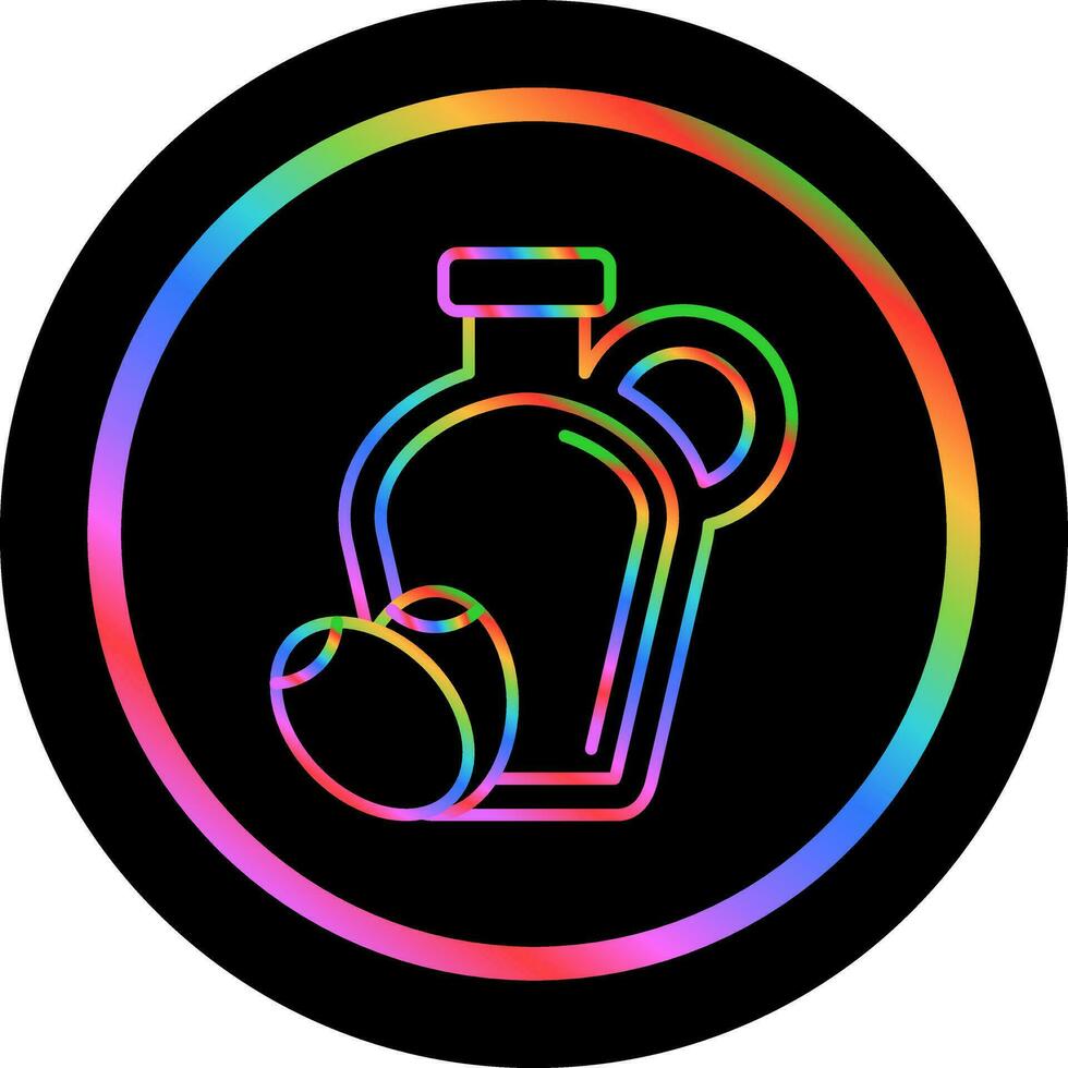 Olive Oil Vector Icon