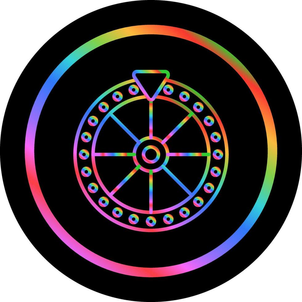 Wheel Of Fortune Vector Icon