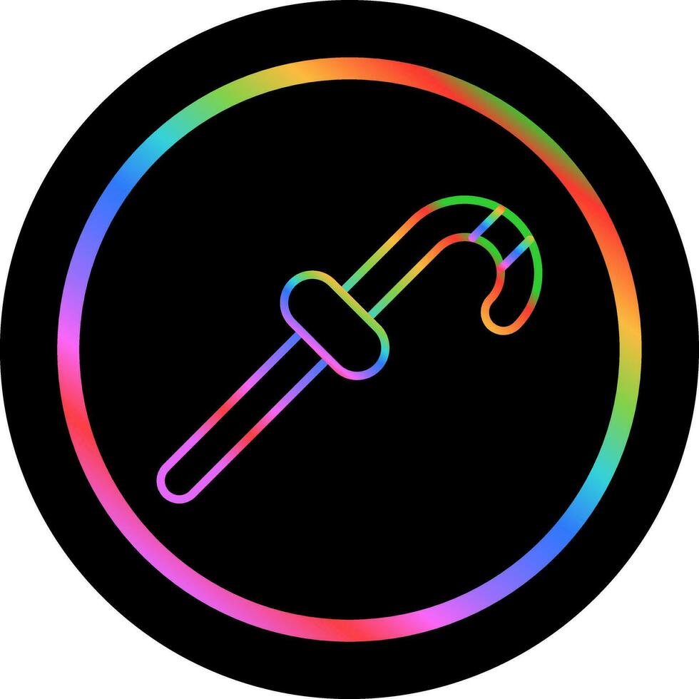 Walking Stick Vector Icon