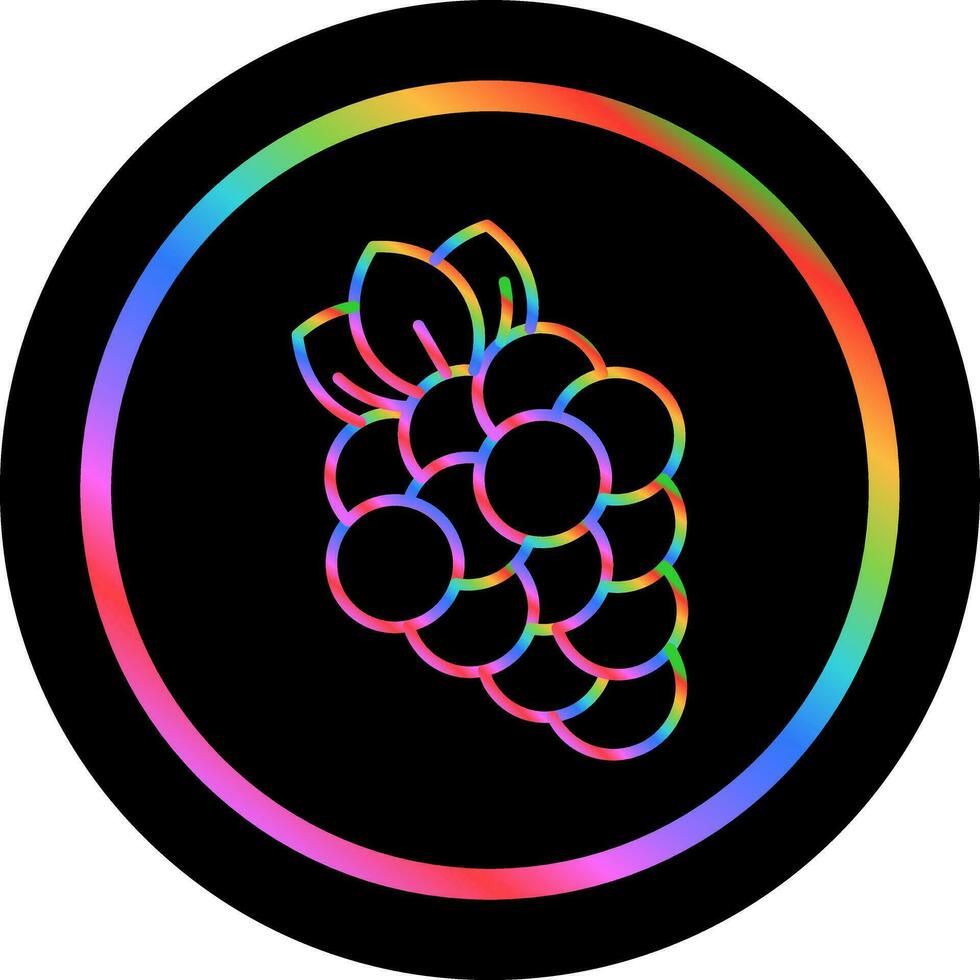 Grapes Vector Icon