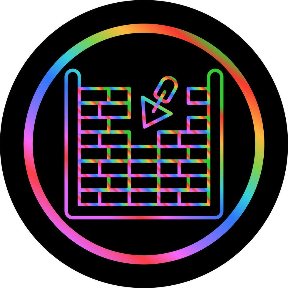 Masonry Vector Icon