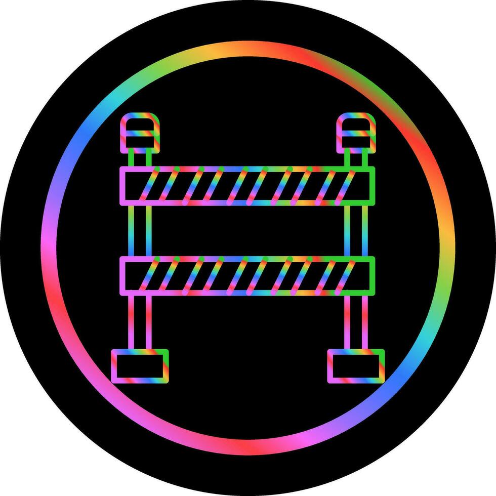 Police Line Vector Icon