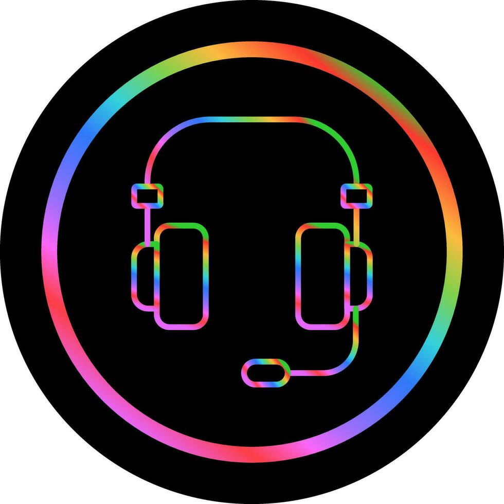 Headset Vector Icon