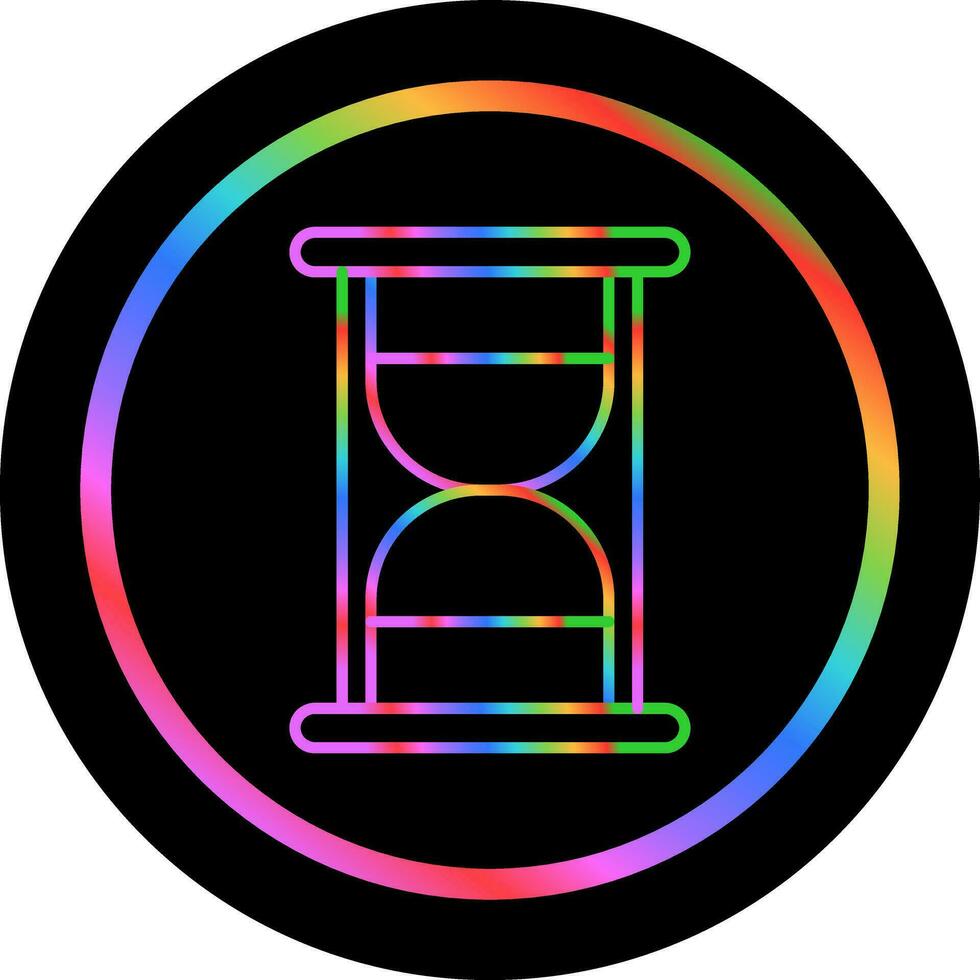 icono de vector de reloj de arena