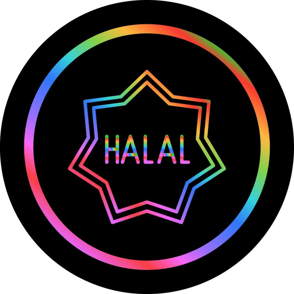 Halal Vector Icon
