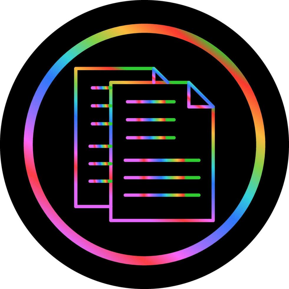 Files Vector Icon