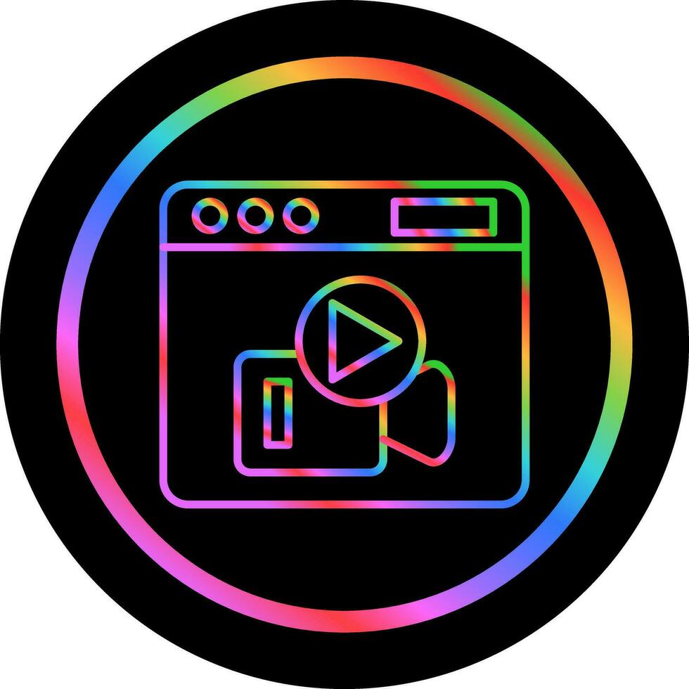 Vlog Vector Icon