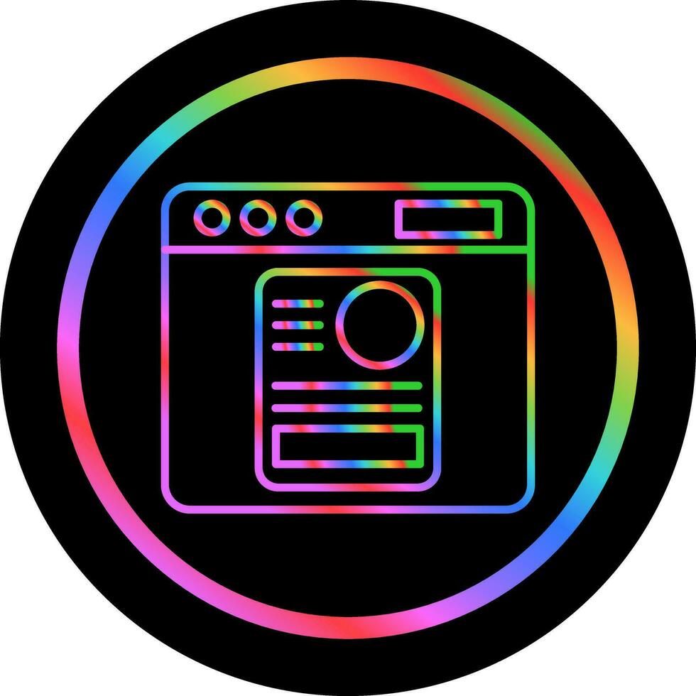 Blog Vector Icon