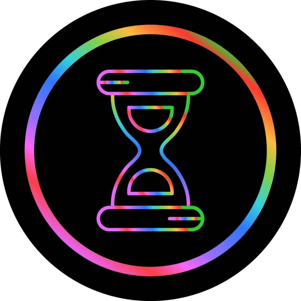 icono de vector de reloj de arena