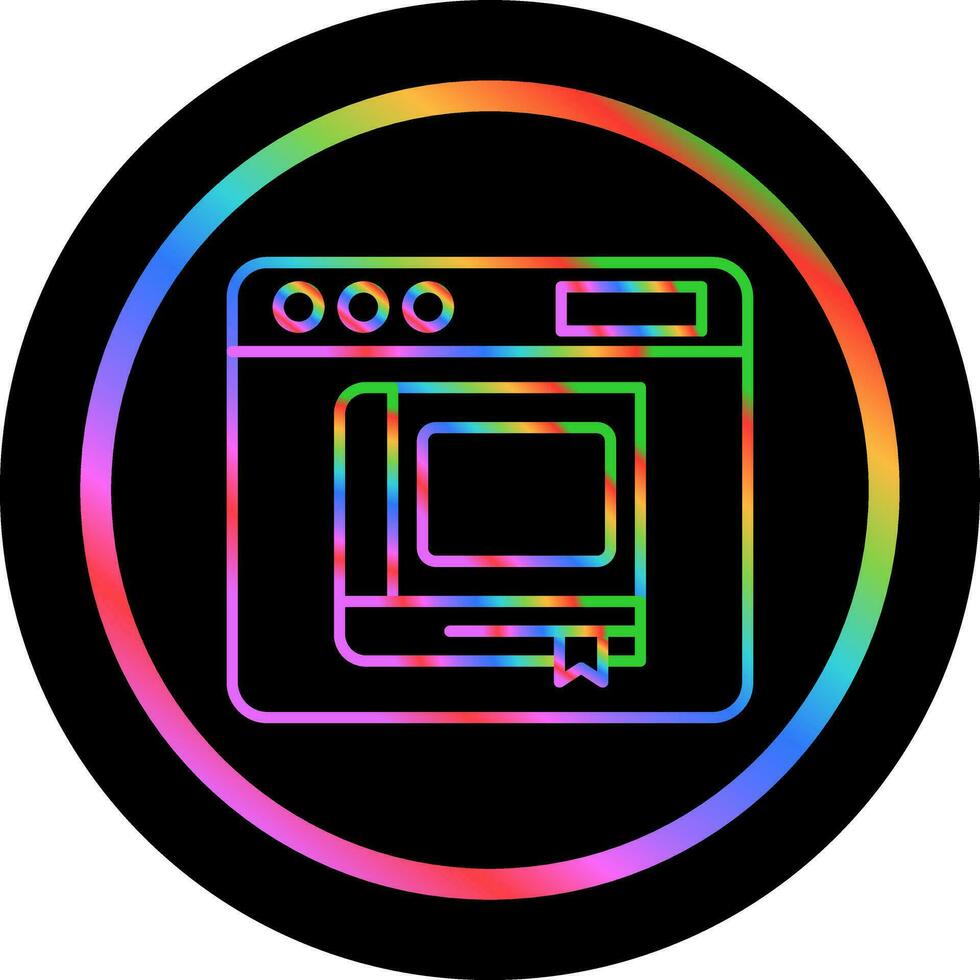 Ebook Vector Icon