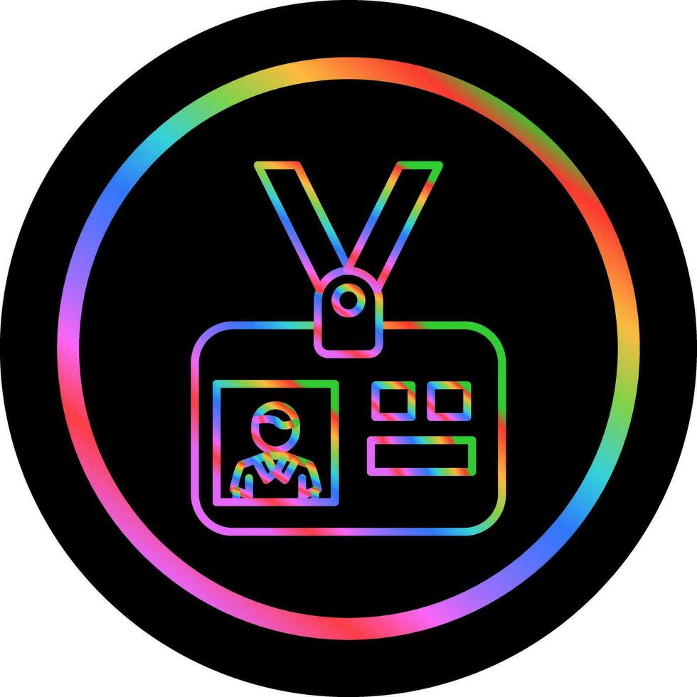 Id Card Vector Icon